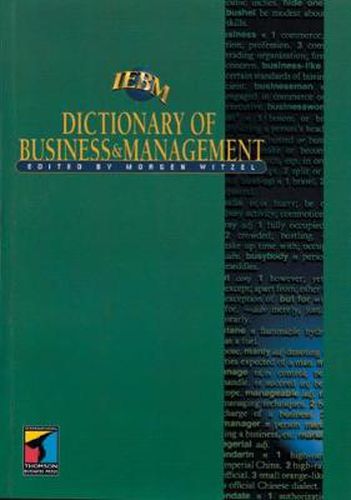 Cover image for IEBM Dictionary of Business and Management