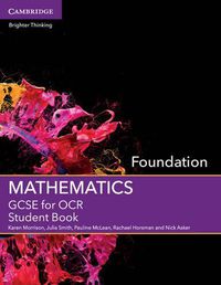 Cover image for GCSE Mathematics for OCR Foundation Student Book