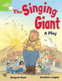 Cover image for Rigby Star Guided 1 Green Level: The Singing Giant, Play, Pupil Book (single)