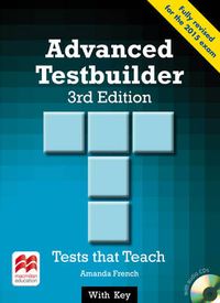 Cover image for Advanced Testbuilder 3rd edition Student's Book with key Pack