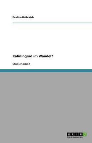 Cover image for Kaliningrad im Wandel?