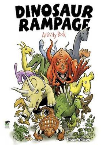 Cover image for Dinosaur Rampage Activity Book