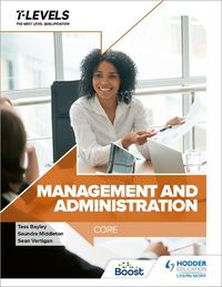 Cover image for Management and Administration T Level: Core