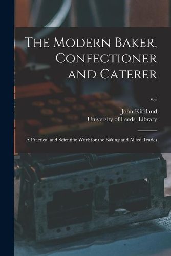 Cover image for The Modern Baker, Confectioner and Caterer