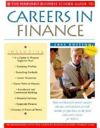 Cover image for The Harvard Business School Guide to Careers in Finance 2001