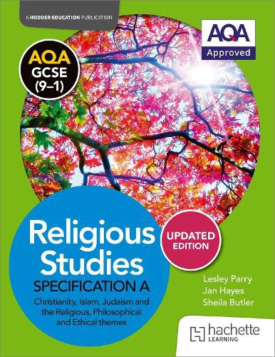 Cover image for AQA GCSE (9-1) Religious Studies Specification A Christianity, Islam, Judaism and the Themes UPDATED EDITION