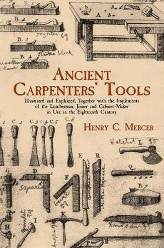 Cover image for Ancient Carpenters' Tools