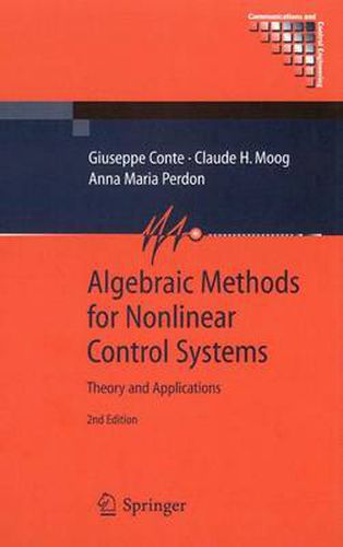 Cover image for Algebraic Methods for Nonlinear Control Systems