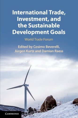 Cover image for International Trade, Investment, and the Sustainable Development Goals: World Trade Forum