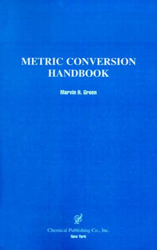 Cover image for Metric Conversion Handbook