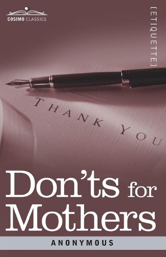 Cover image for Don'ts for Mothers