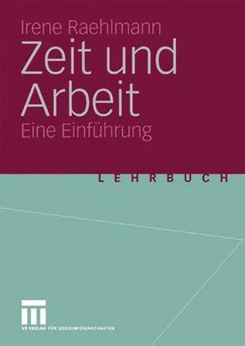 Cover image for Zeit und Arbeit