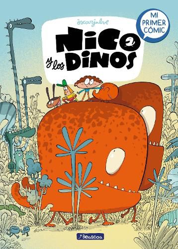 Cover image for Nico y los dinos: Mi primer comic / Nico and the Dinos: My First Comic