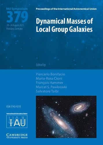 Cover image for Dynamical Masses of Local Group Galaxies (IAU S379)