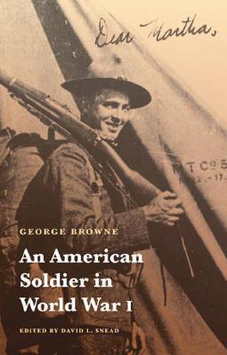 Cover image for An American Soldier in World War I