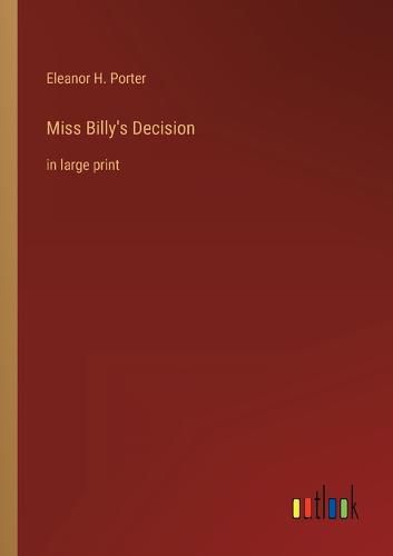 Miss Billy's Decision