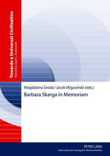 Cover image for Barbara Skarga in Memoriam