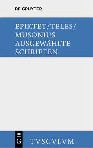 Cover image for Ausgewahlte Schriften: Griechisch - Deutsch