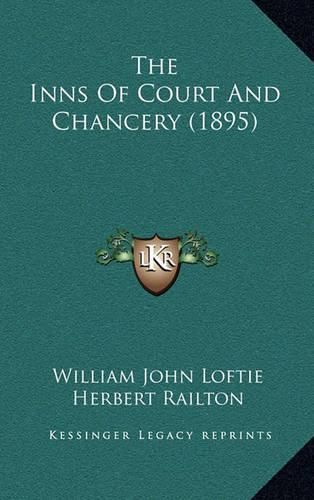 The Inns of Court and Chancery (1895)