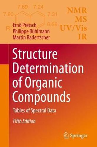 Cover image for Structure Determination of Organic Compounds: Tables of Spectral Data