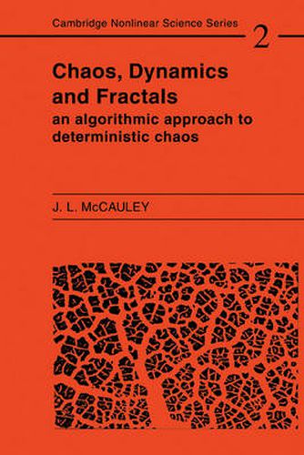 Cover image for Chaos, Dynamics, and Fractals: An Algorithmic Approach to Deterministic Chaos