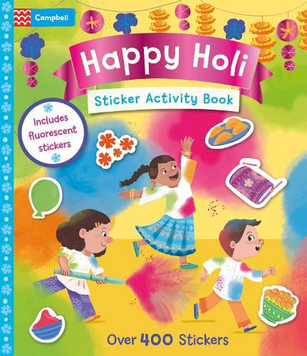 Cover image for Happy Holi Sticker Activity Book