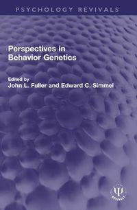 Cover image for Perspectives in Behavior Genetics