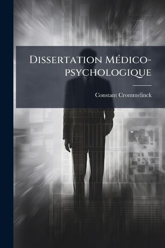 Cover image for Dissertation M Dico-Psychologique