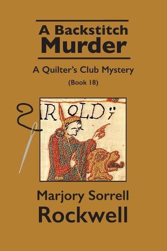 Cover image for A Backstitch Murder-A Quilter's Club Mystery