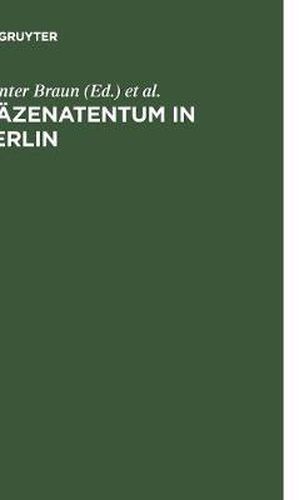 Cover image for M Zenatentum in Berlin: B Rgersinn Und Kulturelle Kompetenz Unter Sich Ver Ndernden Bedingungen