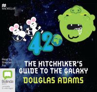 Cover image for The Hitchhiker's Guide to the Galaxy (Audiobook)