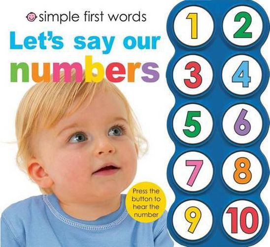 Cover image for Simple First Words Let's Say Our Numbers