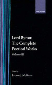 Cover image for The Complete Poetical Works: Volume 3