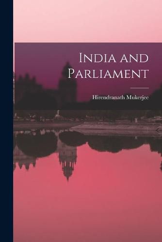 Cover image for India and Parliament