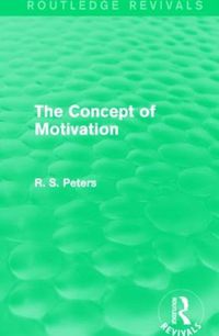 Cover image for The Concept of Motivation