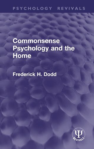 Cover image for Commonsense Psychology and the Home