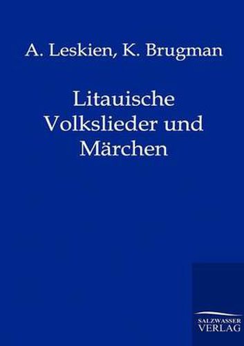 Cover image for Litauische Volkslieder und Marchen