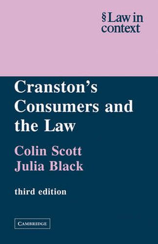 Cover image for Cranston's Consumers and the Law