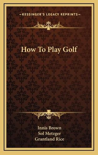 Cover image for How to Play Golf