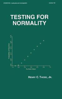 Cover image for Testing For Normality