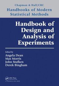 Cover image for Handbook of Design and Analysis of Experiments