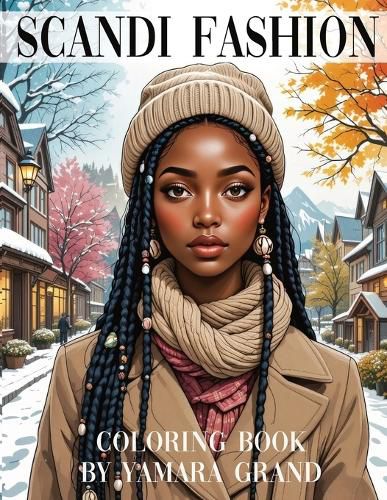 Cover image for Scandi Fashion Coloring Book