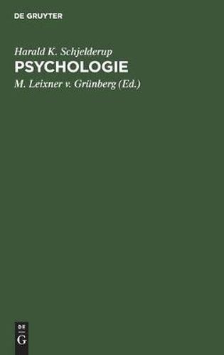 Cover image for Psychologie