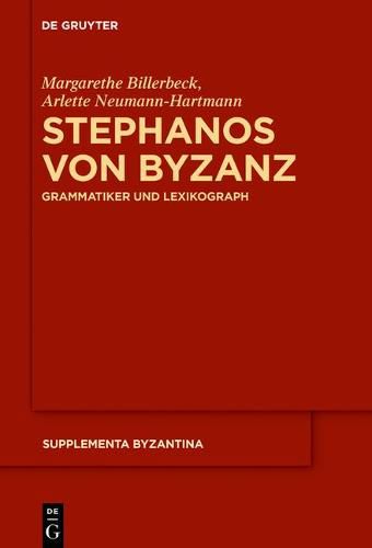 Cover image for Stephanos Von Byzanz: Grammatiker Und Lexikograph