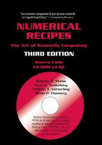 Cover image for Numerical Recipes Source Code CD-ROM 3rd Edition: The Art of Scientific Computing