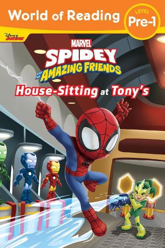 Cover image for World of Reading: Spidey and His Amazing Friends Housesitting at Tony's