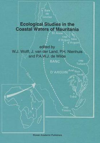 Cover image for Ecological Studies in the Coastal Waters of Mauritania: Proceedings of a Symposium Held at Leiden, the Netherlands, March 25-27, 1991