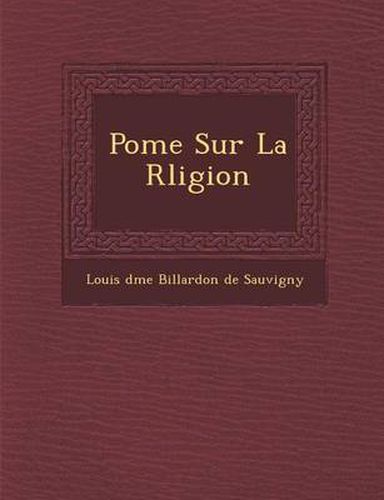 Cover image for Po Me Sur La R Ligion