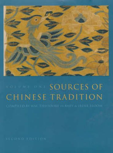 Cover image for Sources of Chinese Tradition