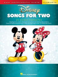 Cover image for Disney Songs for Two Clarinets: Easy Instrumental Duets